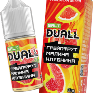 Жидкость DUALL Extra Salt - Грейпфрут малина клубника 30мл (20mg)