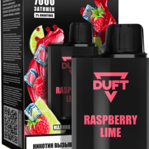 Одноразовая ЭС DUFT 7000 - Raspberry Lime (М)