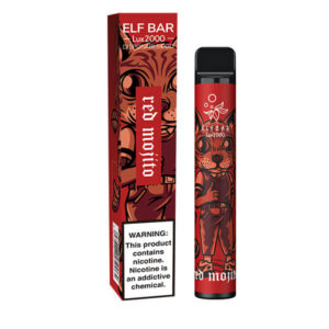 Одноразовая ЭС Elf Bar Lux 2000 - Red Mojito (Клубничное мохито) (М)