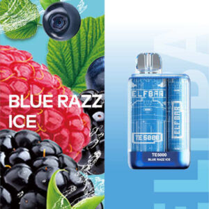 Одноразовая ЭС Elf Bar TE5000 - Blue Razz Ice (Черника Малина Лёд)