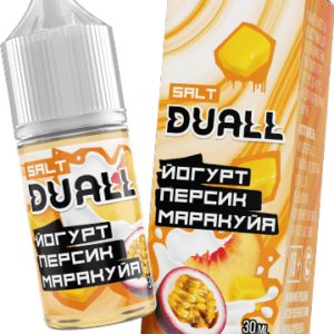 Жидкость DUALL Salt - Йогурт Персик Маракуйя 30мл (20mg)