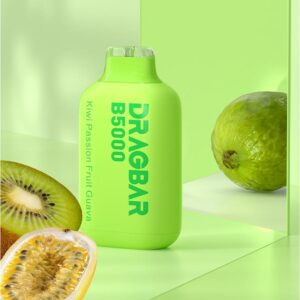 Одноразовая ЭС DRAGBAR B5000 - Kiwi Passion Fruit Guava (Киви Маракуйя Гуава)