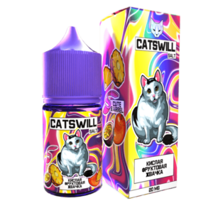 Жидкость Catswill Salt - Кислая Фруктовая Жвачка 30мл (20 Strong) (M)