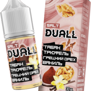 Жидкость DUALL Salt - Табак, трюфель, грецкий орех, ваниль 30мл (20mg)