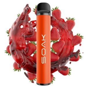 Одноразовая ЭС SOAK X 1500 - Strawberry Jam (Клубничный джем) (М)