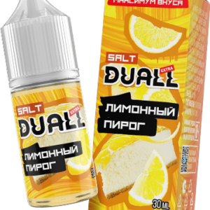 Жидкость DUALL Extra Salt - Лимонный пирог 30мл (20 Strong)