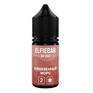 Жидкость ElfieBar Salt - Клюквенный морс 30мл (20mg)