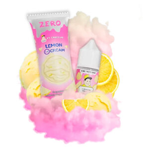 Жидкость CANDYMAN Zero Salt - Lemon Ice Cream (Лимонное Мороженое) 27мл 0мг (М)