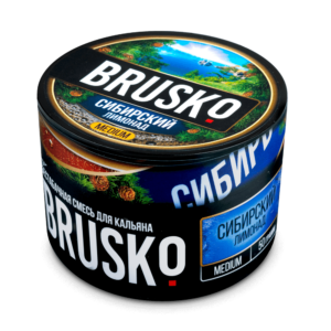 Бестабачная смесь для кальяна Brusko (Сибирский Лимонад) 50г Medium