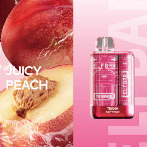 Одноразовая ЭС Elf Bar TE5000 - Juicy Peach (Персиковый сок)