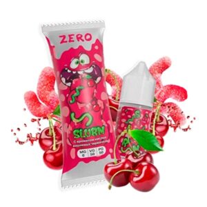 Жидкость SLURM Zero Salt - Cherry Worms (Кислые Вишневые Червячки) 27мл 0мг (М)