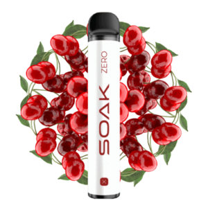 Одноразовая ЭС SOAK X Zero 1500 - Sweet Cherry (Сладкая черешня) Без никотина