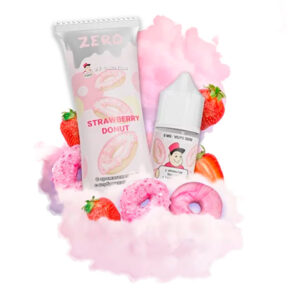 Жидкость CANDYMAN Zero Salt - Strawberry Donut (Пончик с клубничным джемом) 27мл 0мг (М)