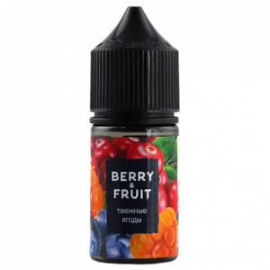 Жидкость Berry&Fruit Salt - Таежные ягоды 30мл (0мг+бустер 36мг)