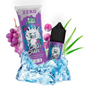Жидкость Serial Chiller Zero Salt - Great Grape (Газировка с Виноградом и Алоэ) 27мл 0мг (М)