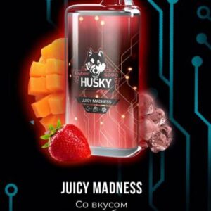 Одноразовая ЭС Husky Cyber 8000 - Juicy Madness (Манго, Клубника и Лед)