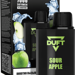 Одноразовая ЭС DUFT 7000 - Sour Apple (М)