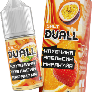 Жидкость DUALL Salt - Клубника Апельсин Маракуйя 30мл (20mg)