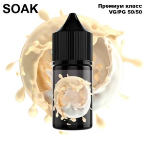 Жидкость SOAK L Salt - Boiled Milk 30мл (20mg) (Premium) (М)