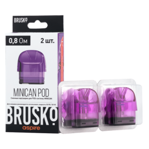 Картридж Brusko Minican (0.8 Ом 3ml) Фиолетовый