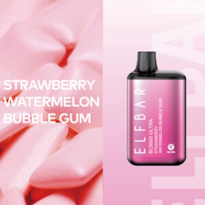 Одноразовая ЭС Elf Bar BC5000 Ultra - Strawberry Watermelon Bubble Gum (Клубника-Арбуз-Жвачка)