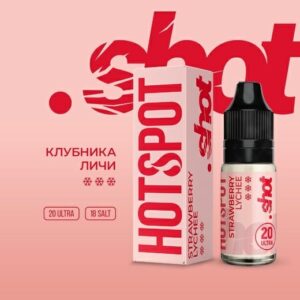 Жидкость HotSpot Shot Salt - Strawberry Lychee 10мл (18mg)