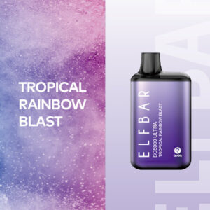 Одноразовая ЭС Elf Bar BC5000 Ultra - Tropical Rainbow Blast (Тропические мишки Гамми)